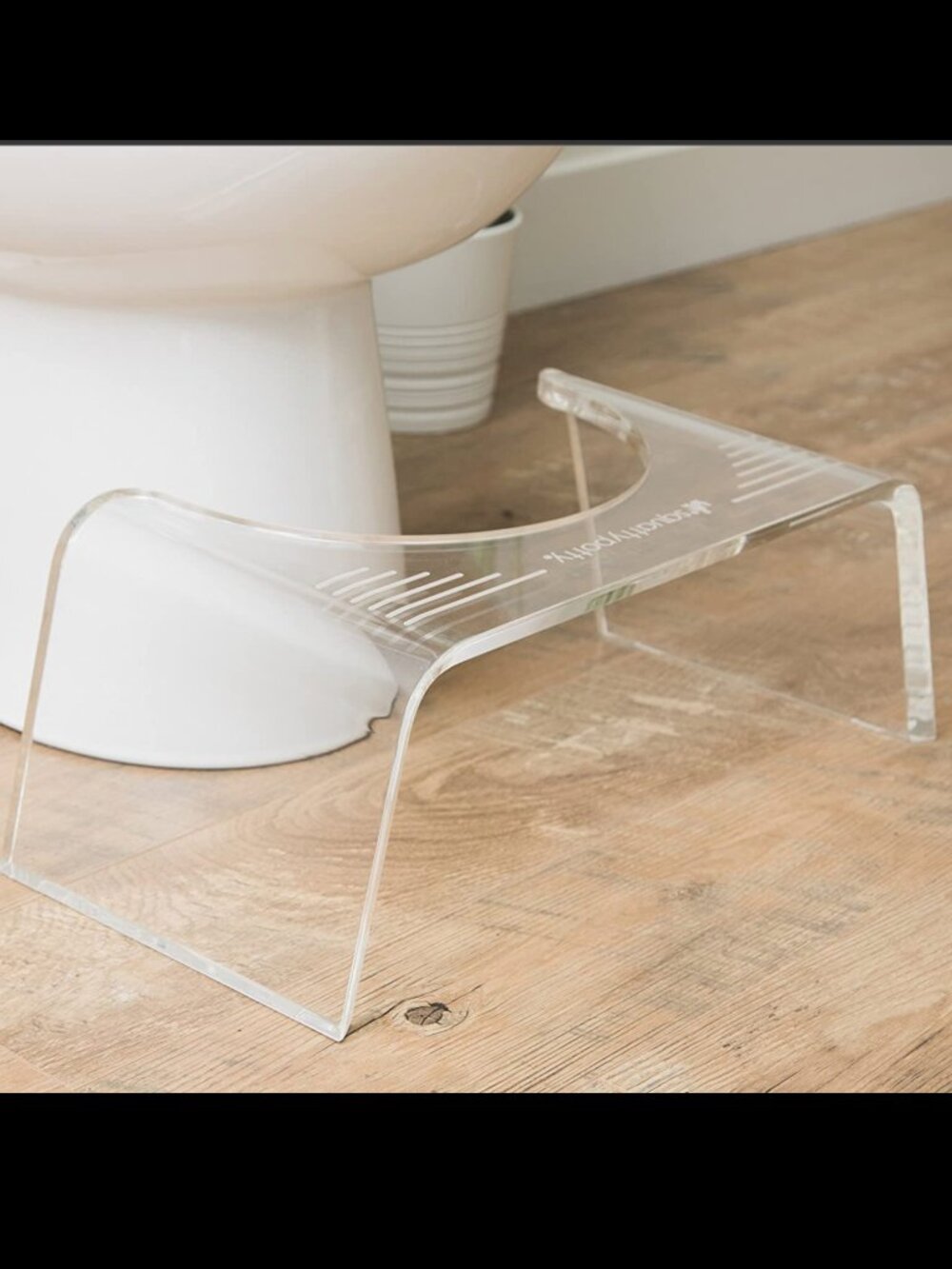 Squatty Potty Clear Acrylic "Slim Ghost"